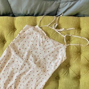 Tilly’s White Floral Slip Dress